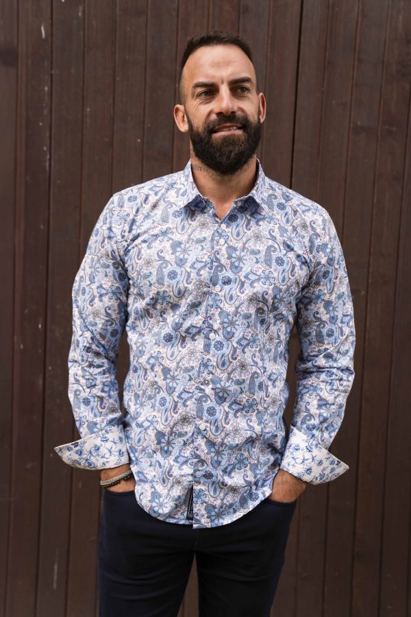 CHEMISE NUMEROLOG1E ITACHI SLIM FIT HOMME