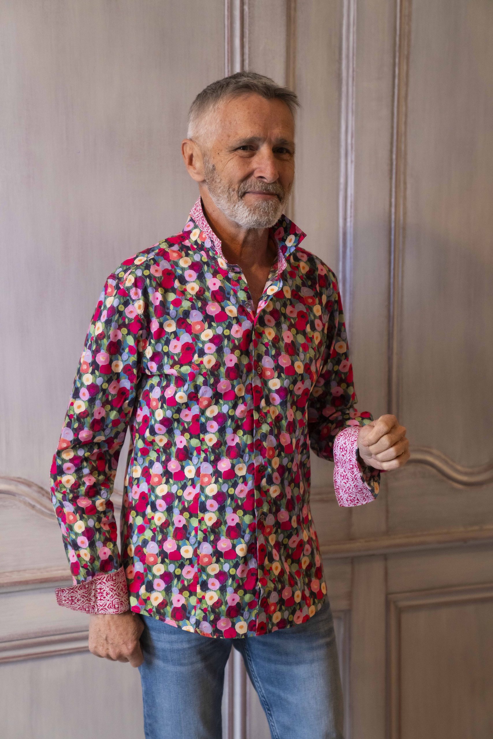 CHEMISE NUMEROLOG1E JARNO SLIM FIT HOMME