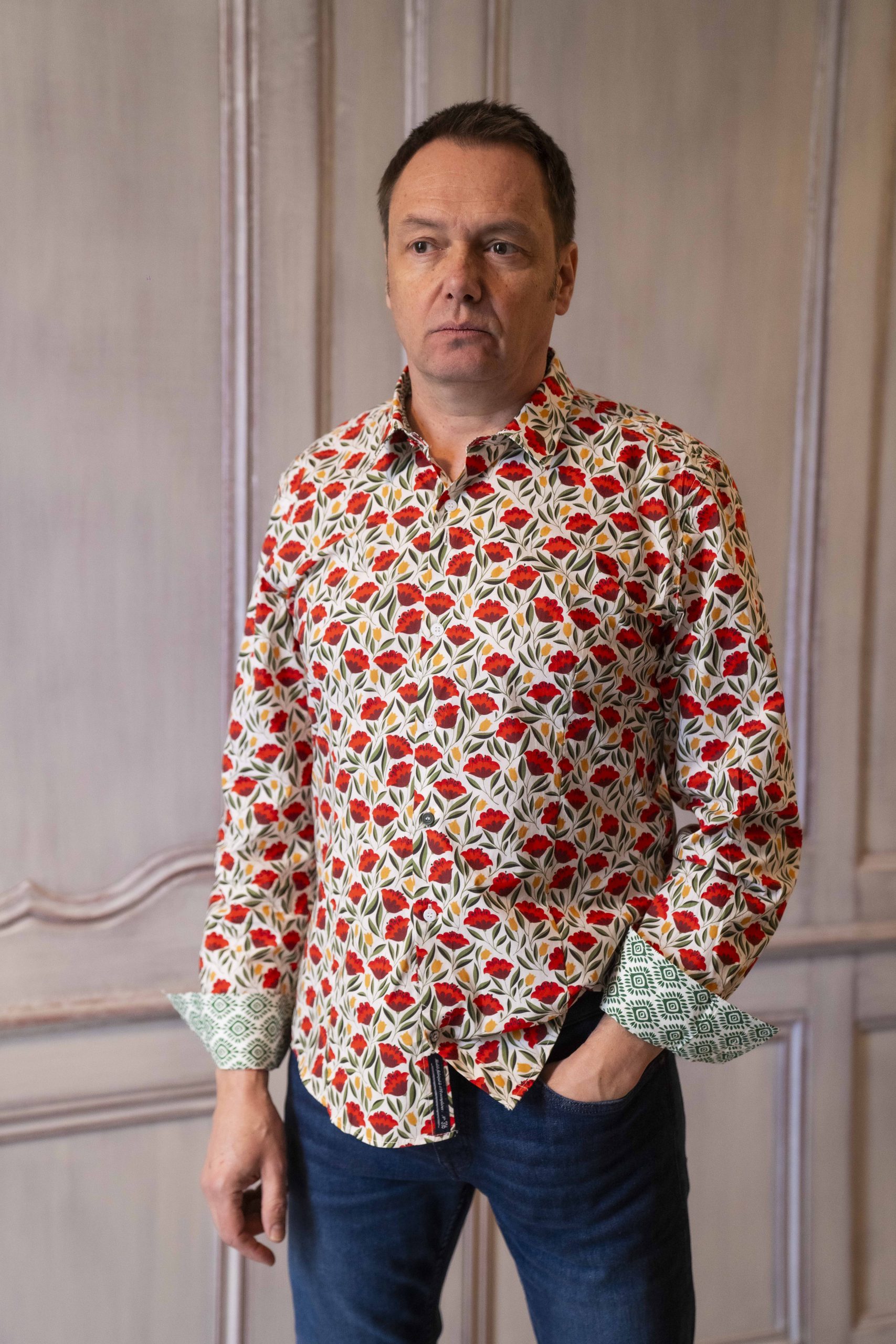CHEMISE NUMEROLOG1E MAXIME SLIM FIT HOMME