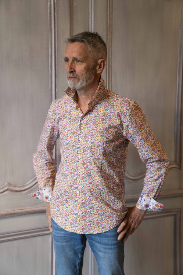 CHEMISE NUMEROLOG1E VIVIEN SLIM FIT HOMME