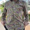 CHEMISE NUMEROLOG1E TORN SLIM FIT HOMME – Image 2