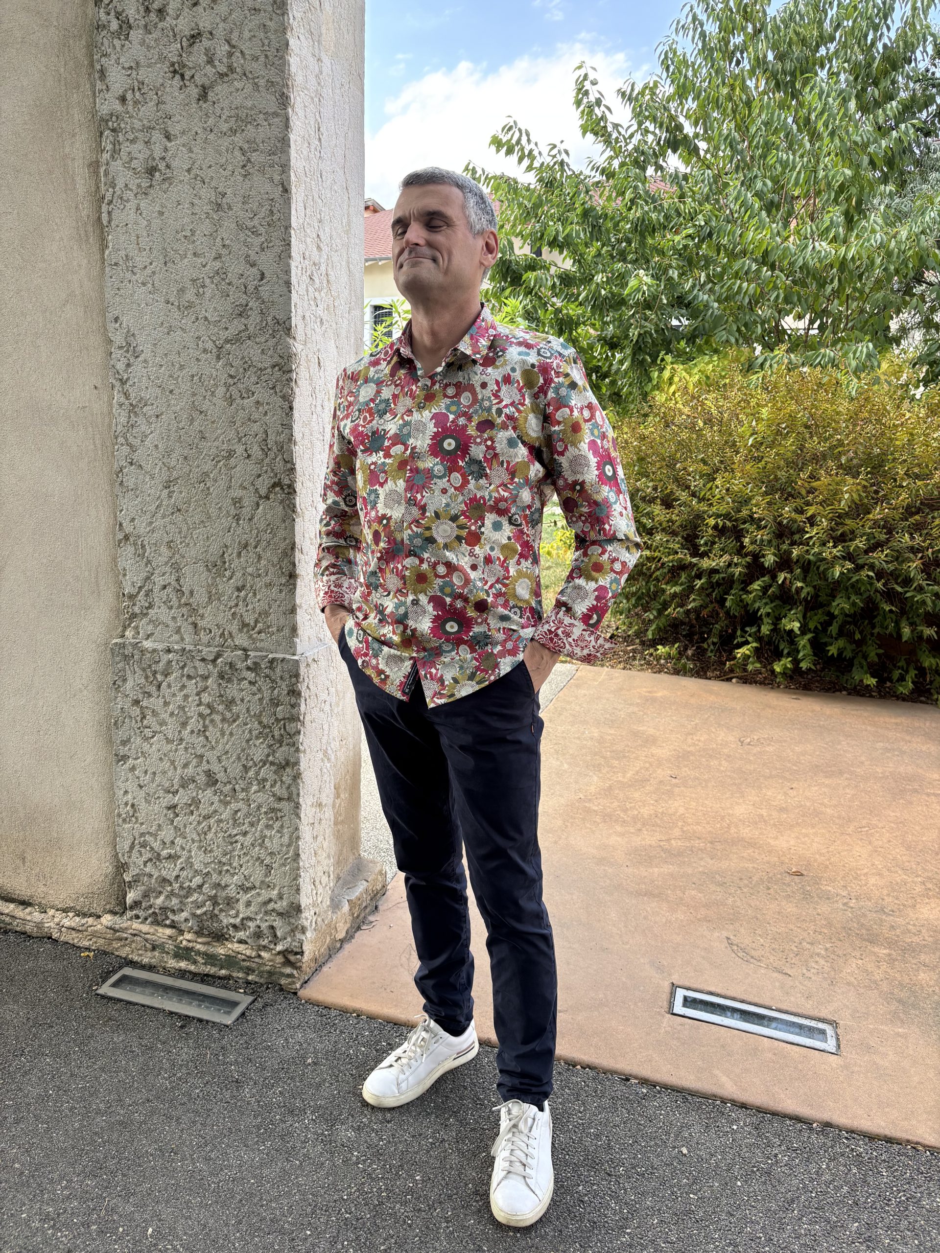 CHEMISE NUMEROLOG1E ALEC SLIM FIT HOMME