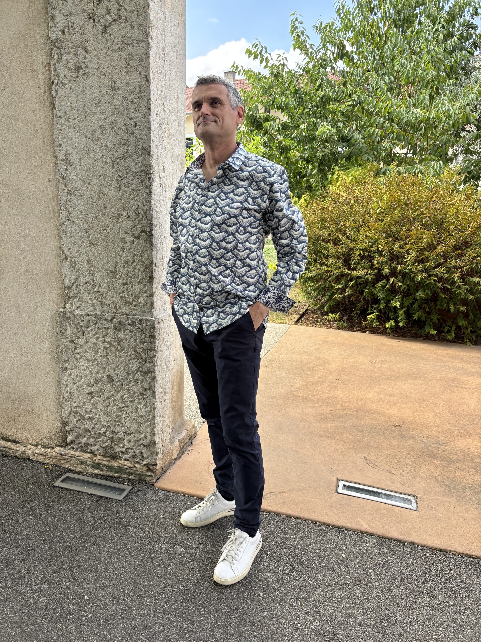 CHEMISE NUMEROLOG1E VITAL SLIM FIT HOMME