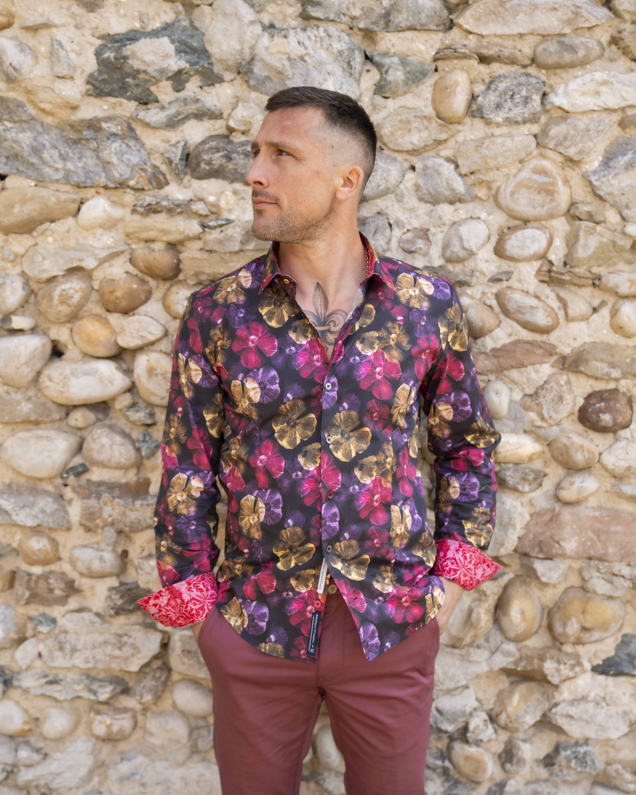 CHEMISE NUMEROLOG1E ARIO SLIM FIT HOMME