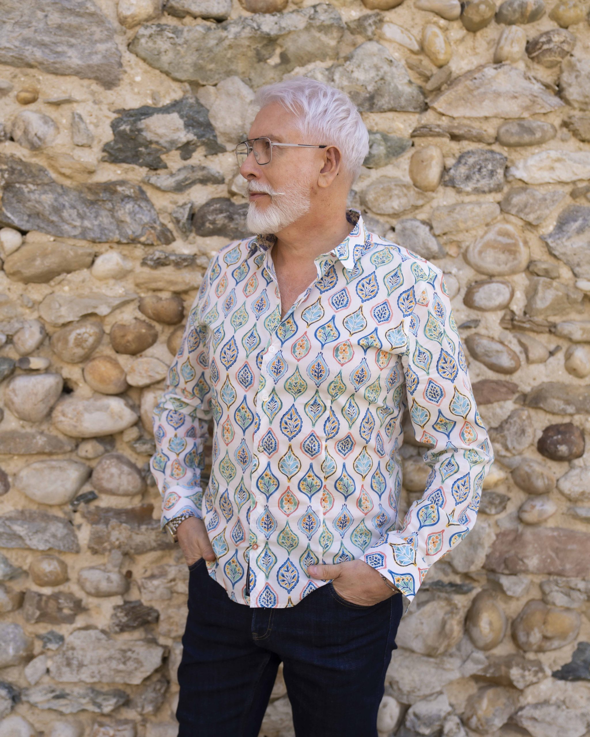 CHEMISE NUMEROLOG1E PACHA SLIM FIT HOMME