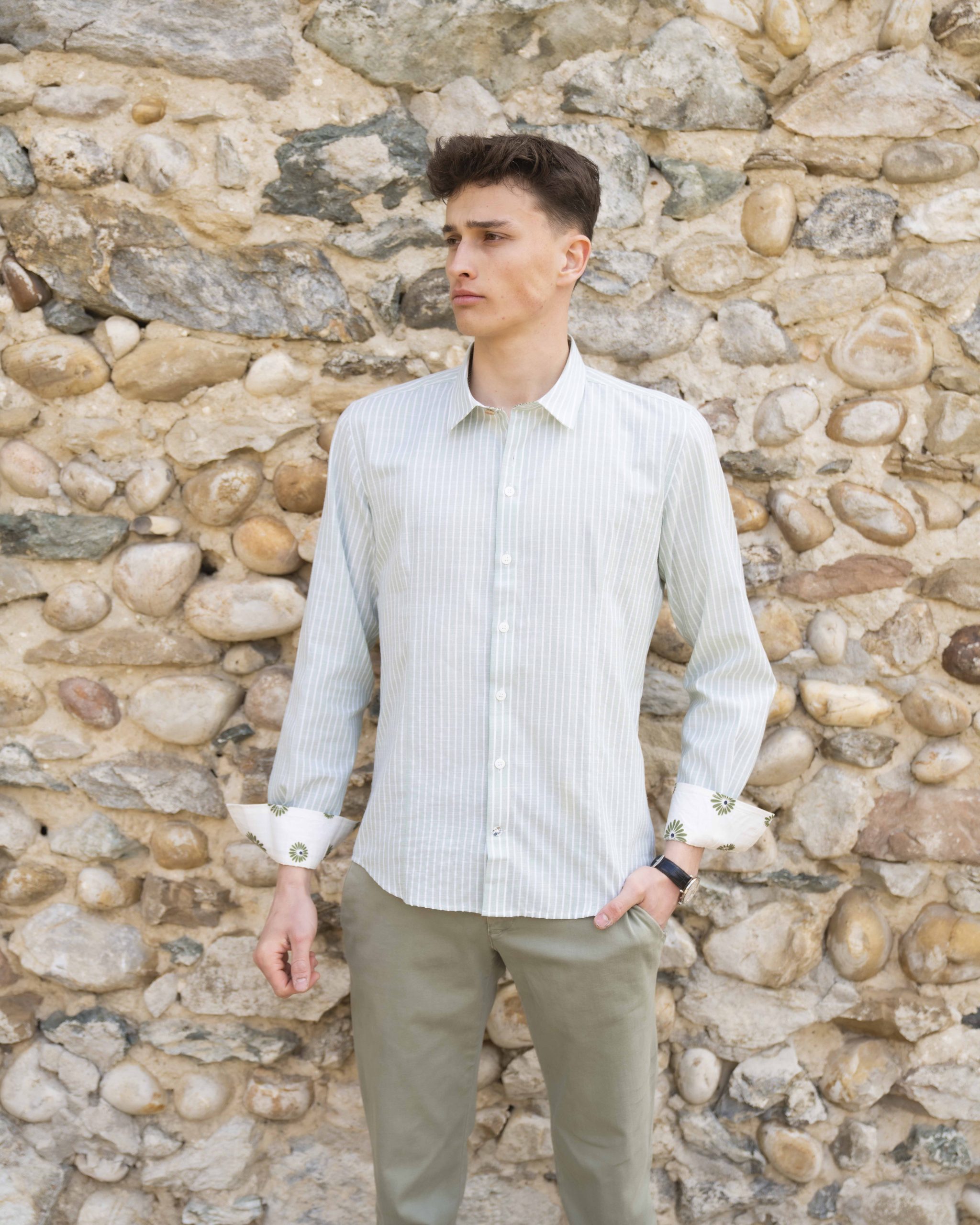 CHEMISE NUMEROLOG1E RAPHAEL SLIM FIT HOMME