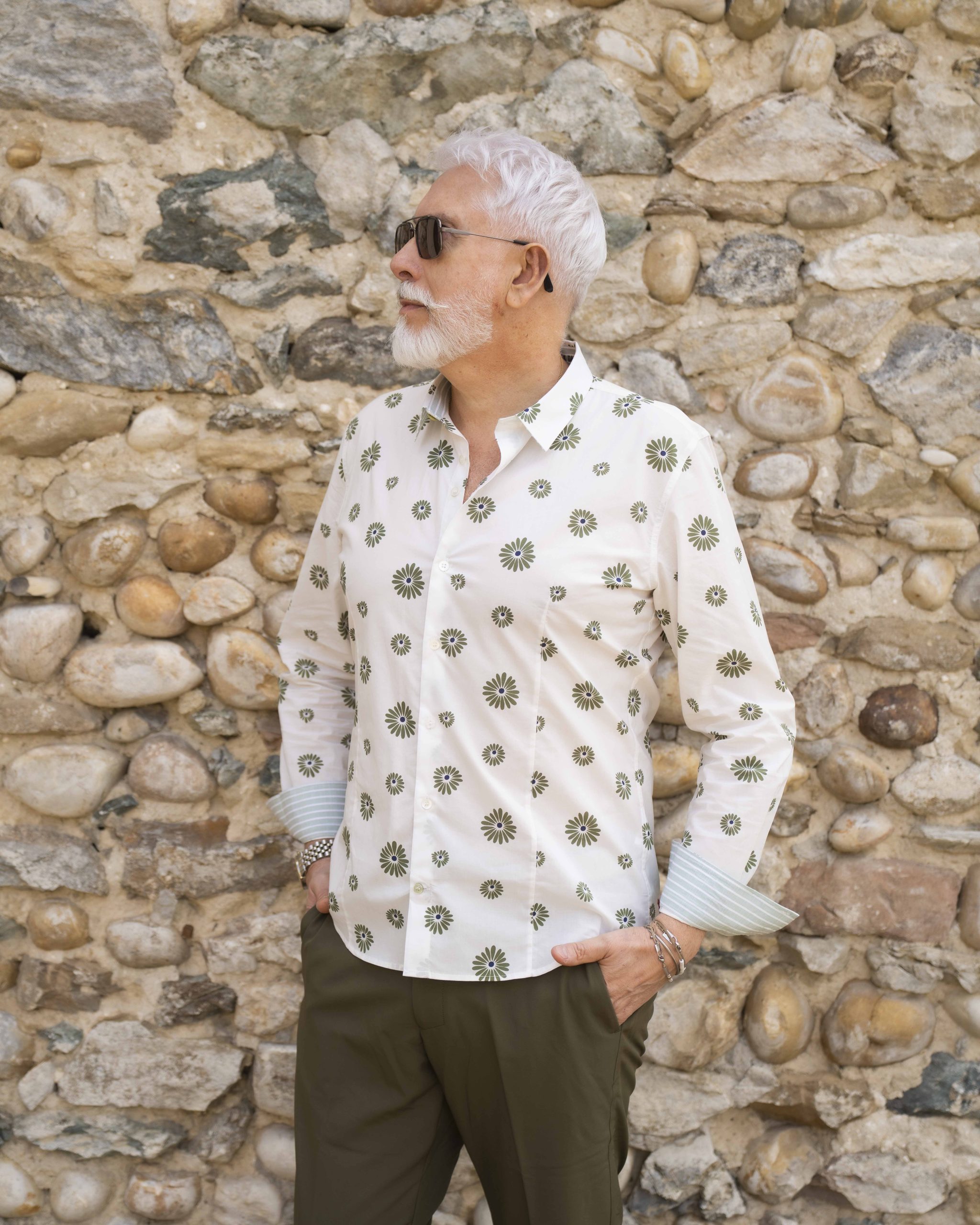 CHEMISE NUMEROLOG1E ROBERTO SLIM FIT HOMME